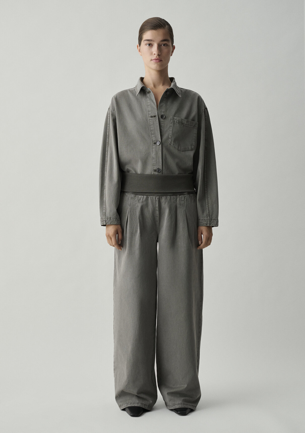 Mavi (Tencel™) Lyocell Karışımlı Gri Pantolon görsel 6