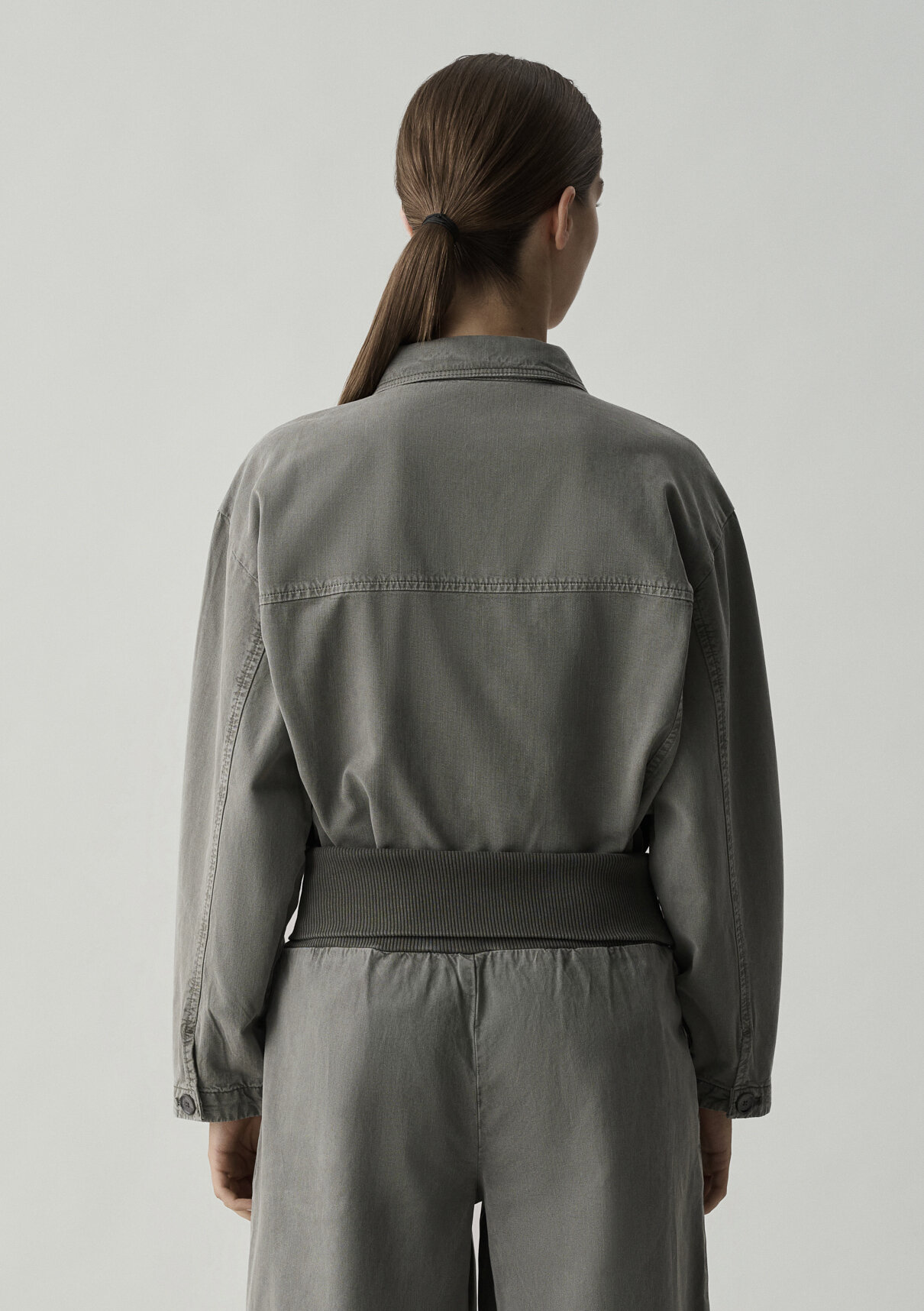 Mavi (Tencel™) Lyocell Karışımlı Gri Pantolon görsel 7