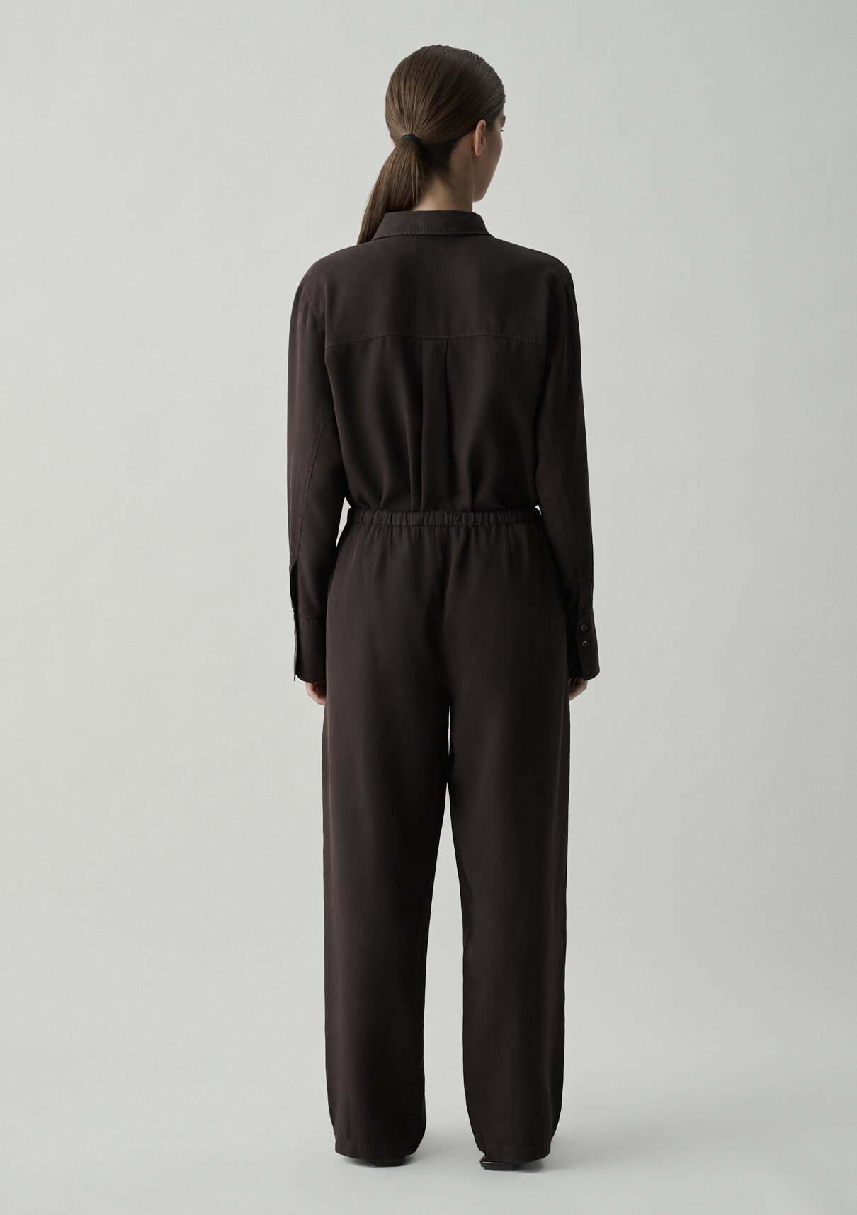 Mavi (Tencel™) Lyocell Kahverengi Pantolon görsel 6