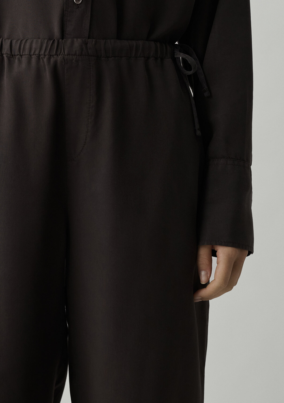 Mavi (Tencel™) Lyocell Kahverengi Pantolon görsel 8