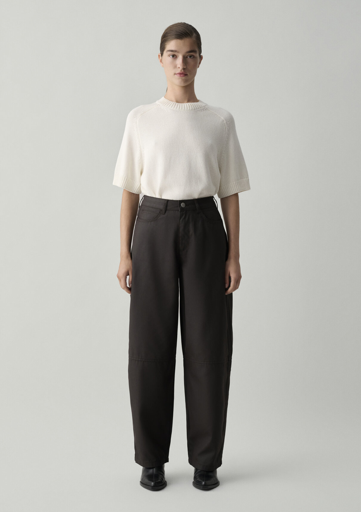 Mavi (Tencel™) Lyocell Kahverengi Pantolon görsel 3