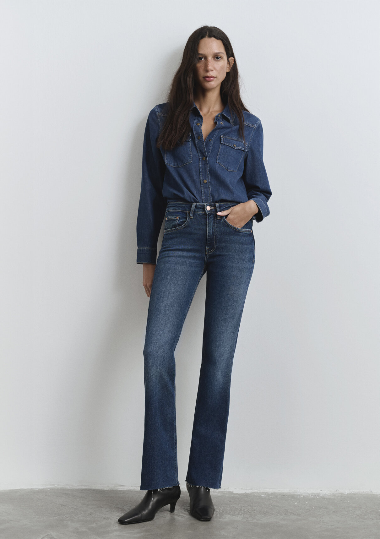 Mavi Gold Shape Koyu Mavi Jean Pantolon