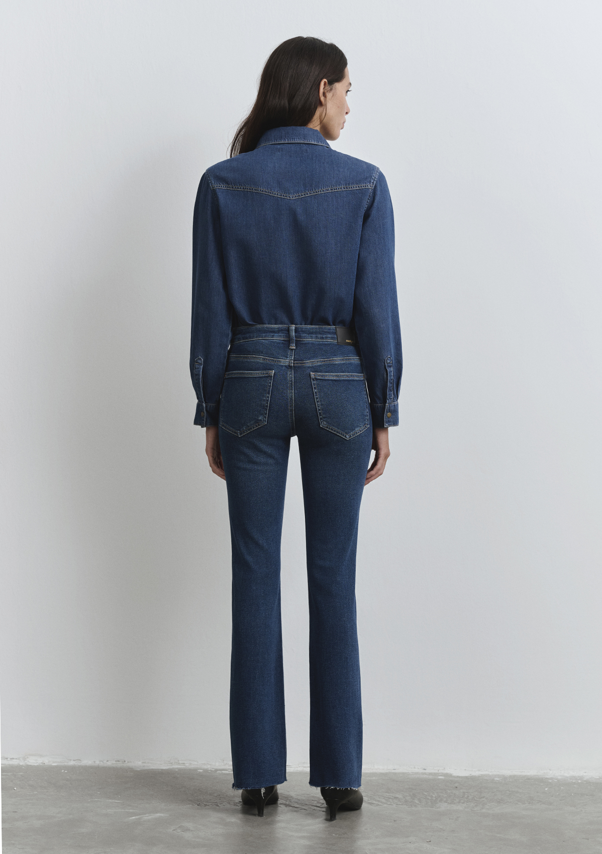 Mavi Gold Shape Koyu Mavi Jean Pantolon görsel 7