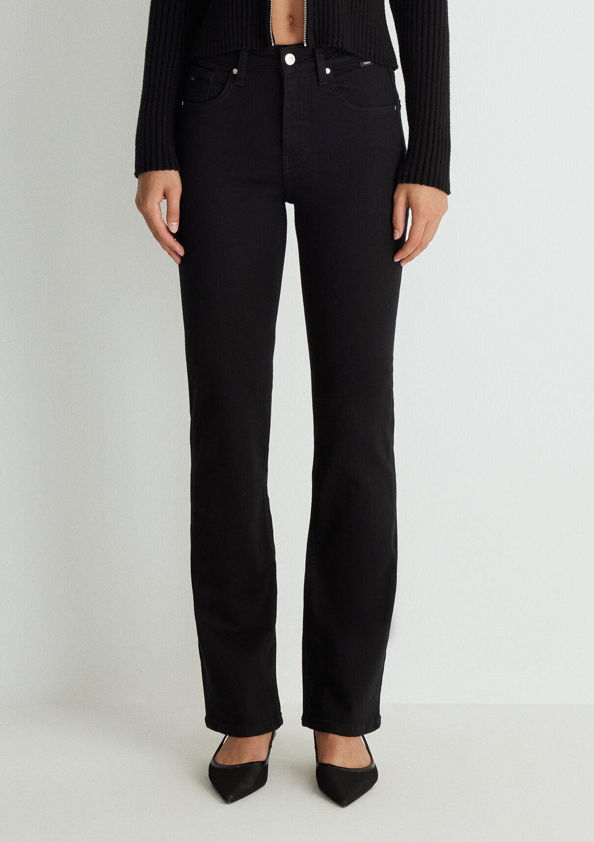 Mavi Gold Shape Siyah Jean Pantolon görsel 4
