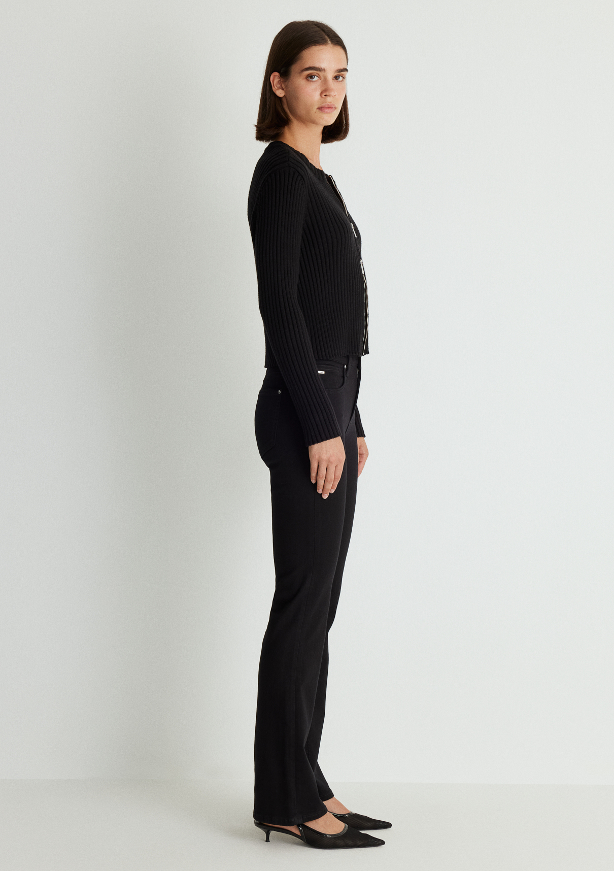 Mavi Gold Shape Siyah Jean Pantolon görsel 6