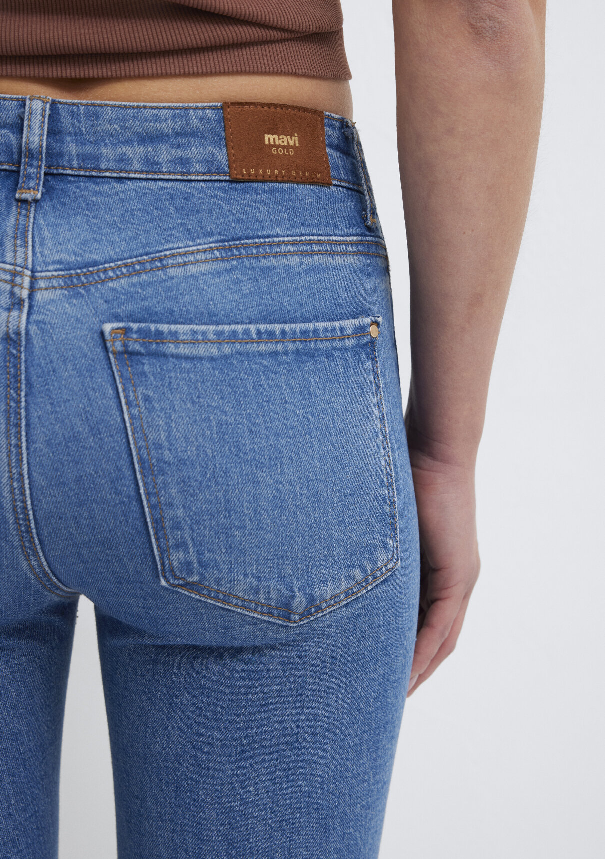 Mavi Gold Premium Indigo Mavisi Jean Pantolon görsel 8