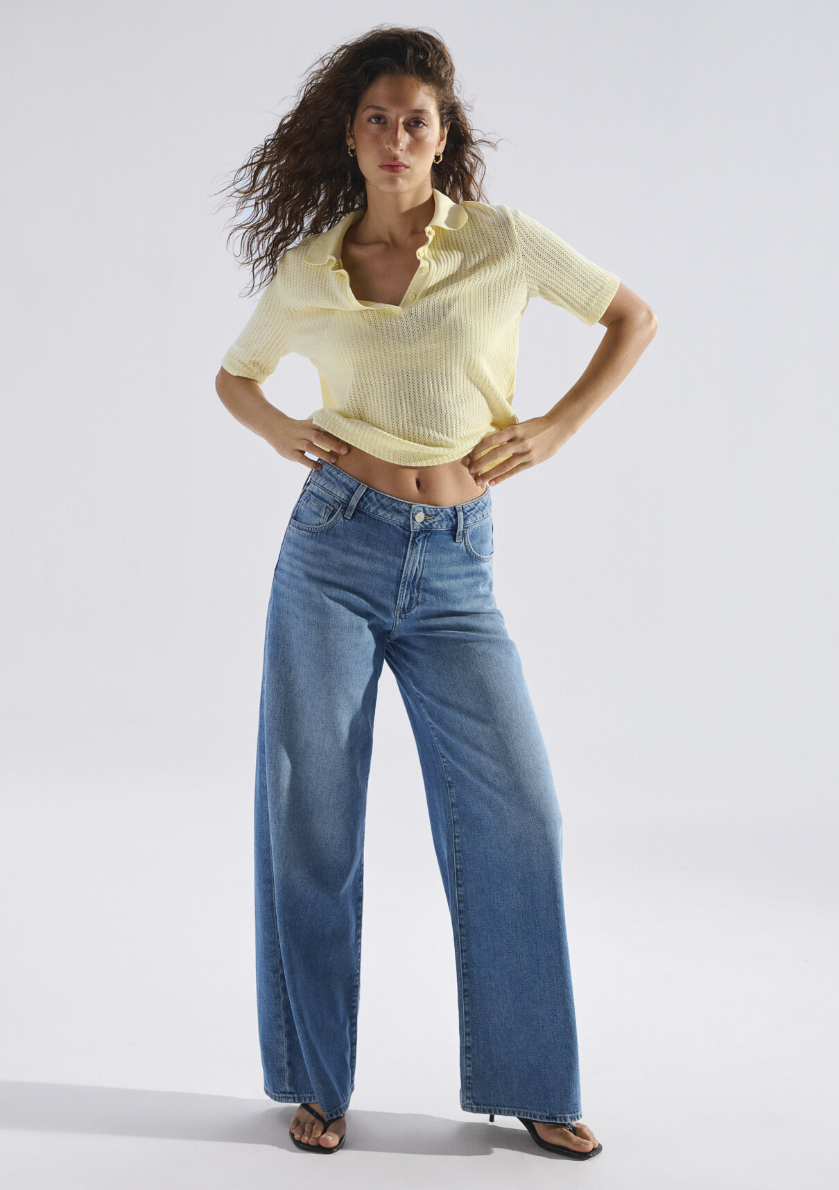 Mavi Edition Keten Karışımlı Indigo Mavisi Jean Pantolon görsel 4