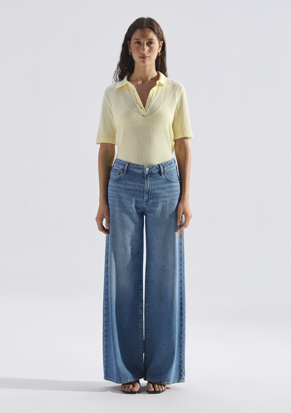 Mavi Edition Keten Karışımlı Indigo Mavisi Jean Pantolon görsel 6