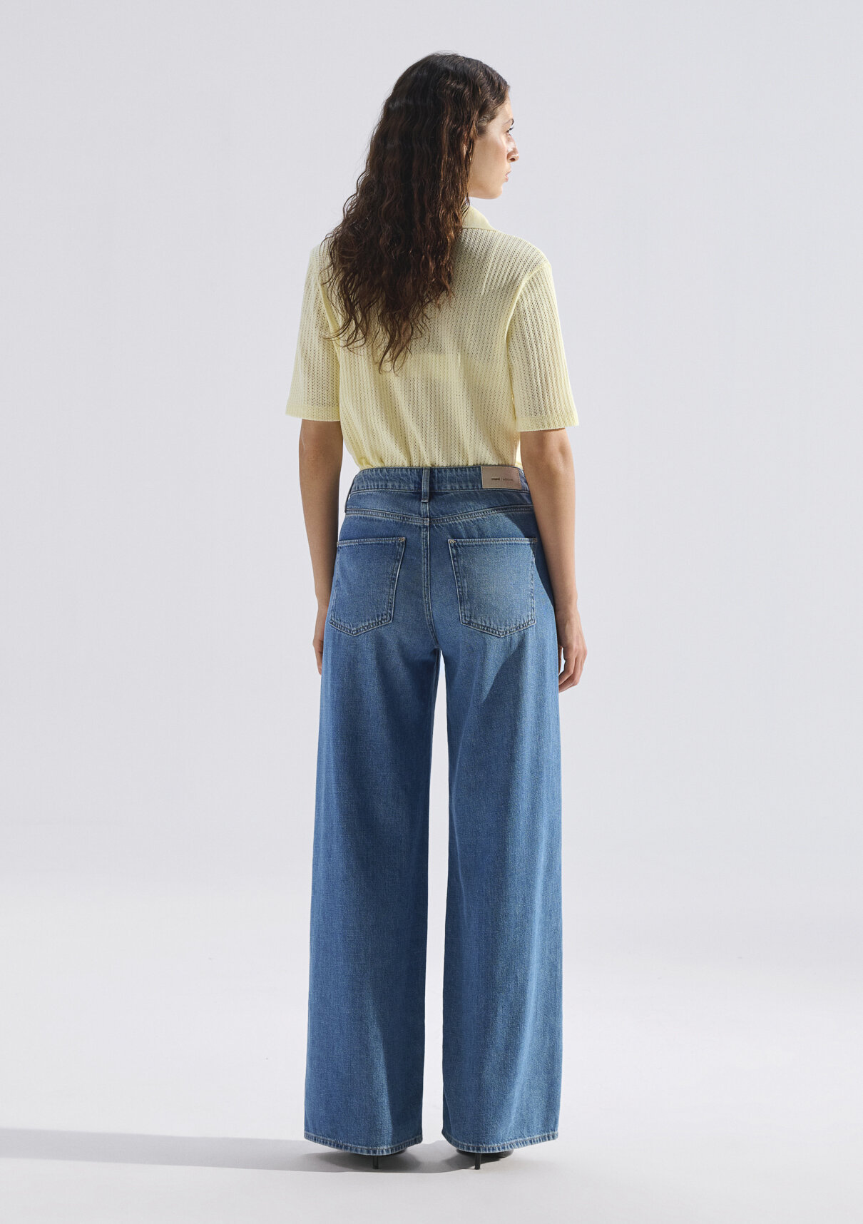 Mavi Edition Keten Karışımlı Indigo Mavisi Jean Pantolon görsel 8