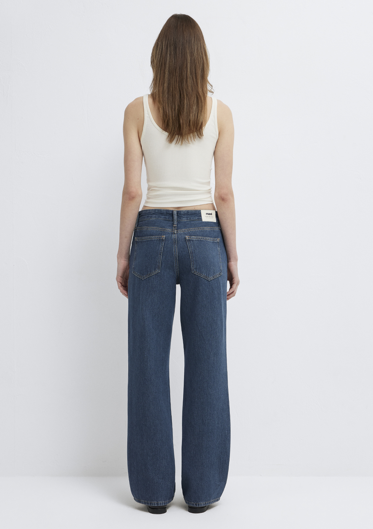 Mavi Classic Denim Puslu Koyu Mavi Jean Pantolon görsel 6