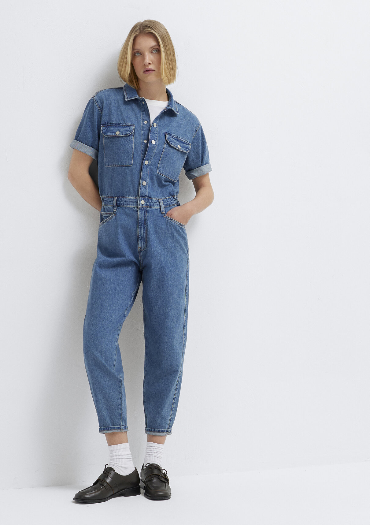 Mavi Doria Iconic Gölgeli Indigo Mavisi Jean Tulum görsel 2