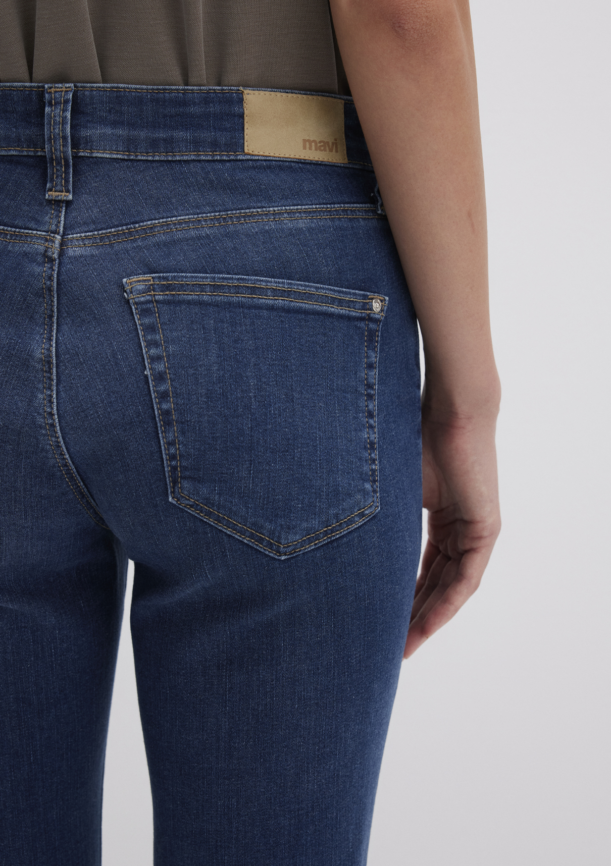 Mavi Everyday Vintage Koyu Mavi Jean Pantolon görsel 7