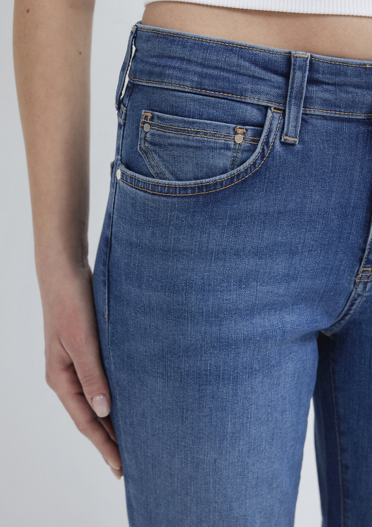Mavi Everyday Vintage Indigo Mavisi Jean Pantolon görsel 7