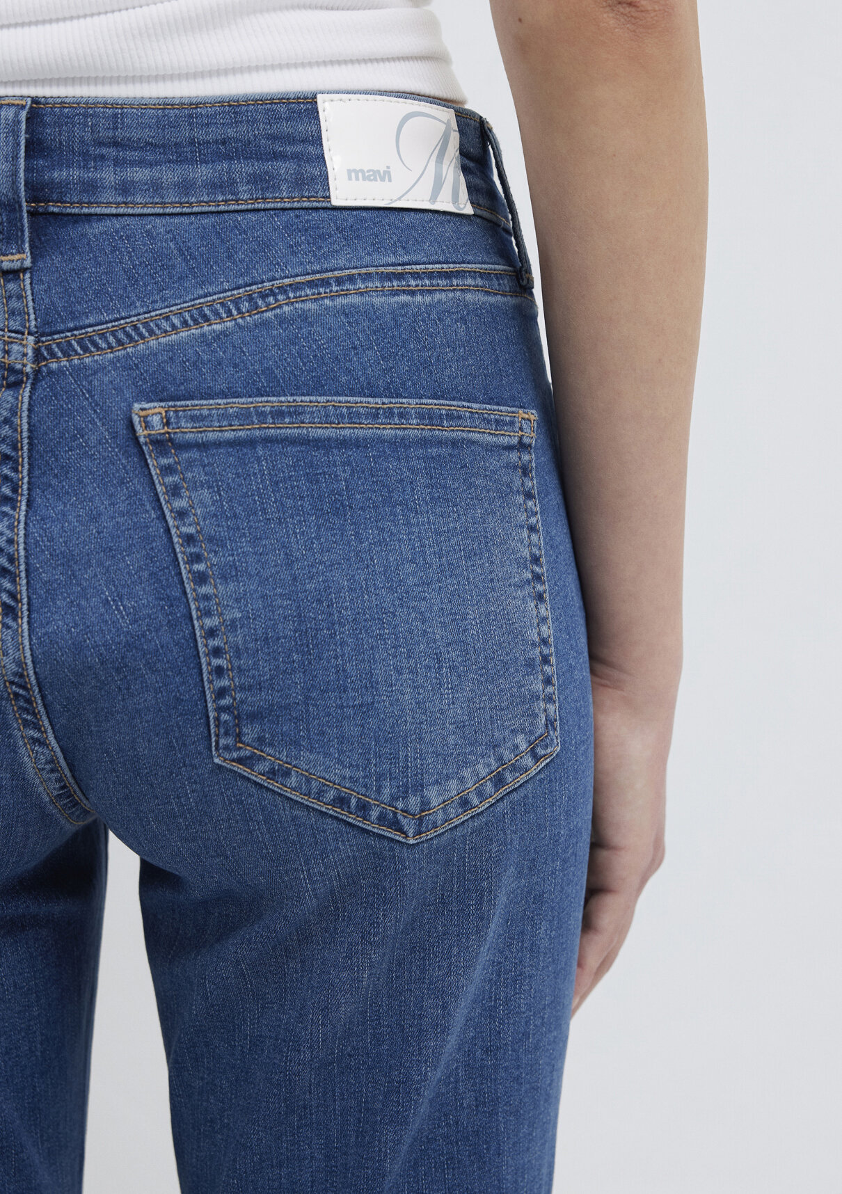 Mavi Everyday Vintage Indigo Mavisi Jean Pantolon görsel 8