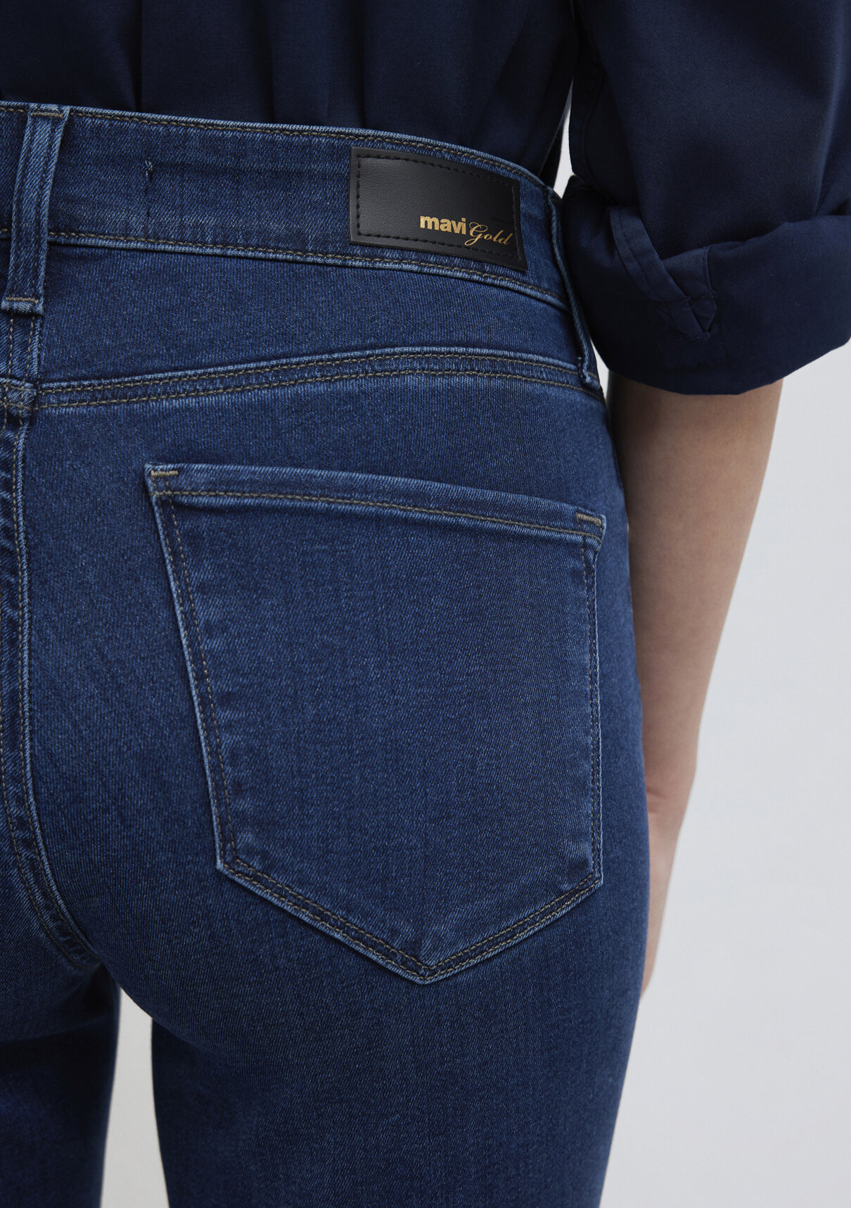 Mavi Gold Klasik Koyu Mavi Jean Pantolon görsel 8