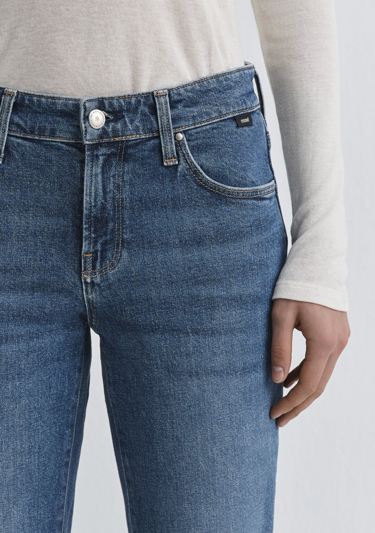 Mavi Classic Denim Indigo Mavisi Jean Pantolon görsel 6