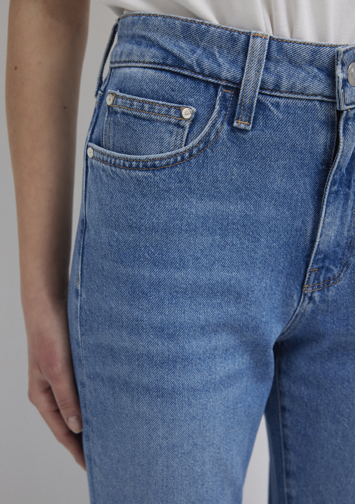 Mavi Real Blue Gölgeli Indigo Mavisi Jean Pantolon görsel 8