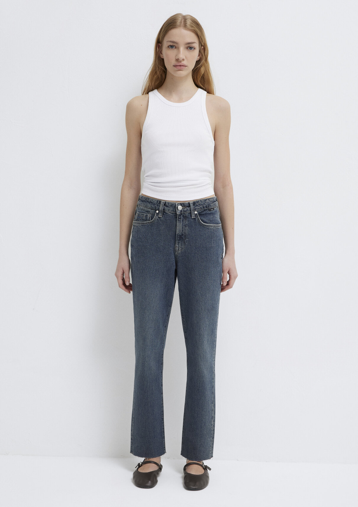Mavi Classic Denim Gölgeli Koyu Mavi Jean Pantolon görsel 3