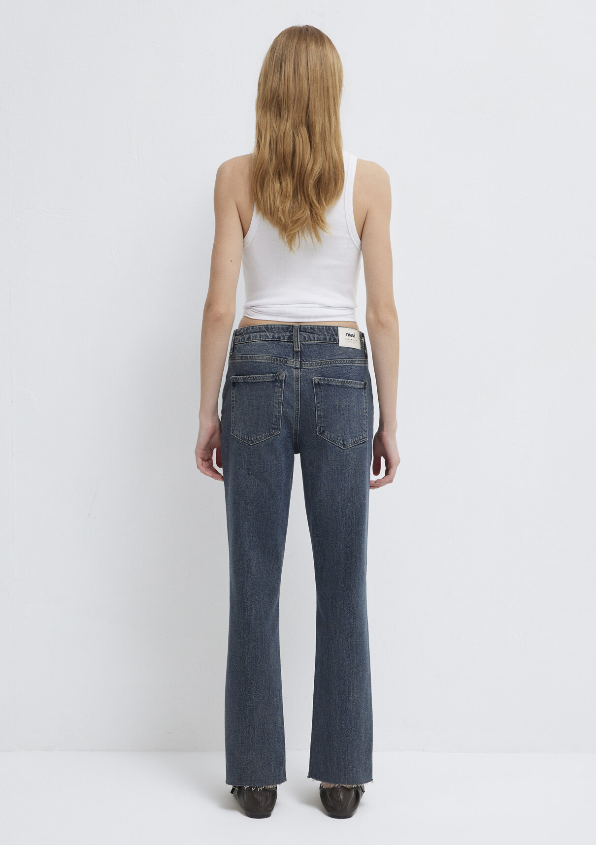 Mavi Classic Denim Gölgeli Koyu Mavi Jean Pantolon görsel 5
