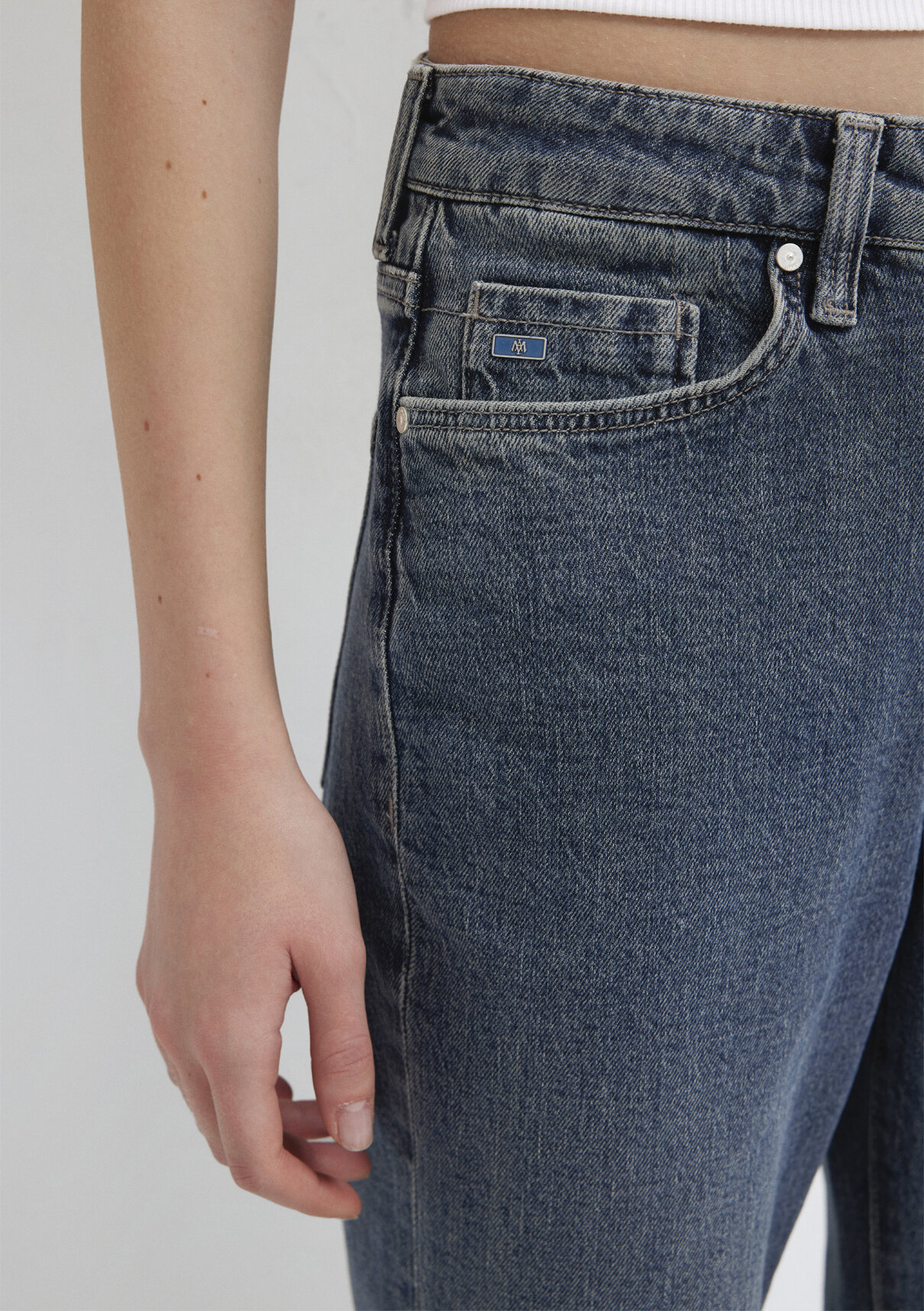 Mavi Classic Denim Gölgeli Koyu Mavi Jean Pantolon görsel 7