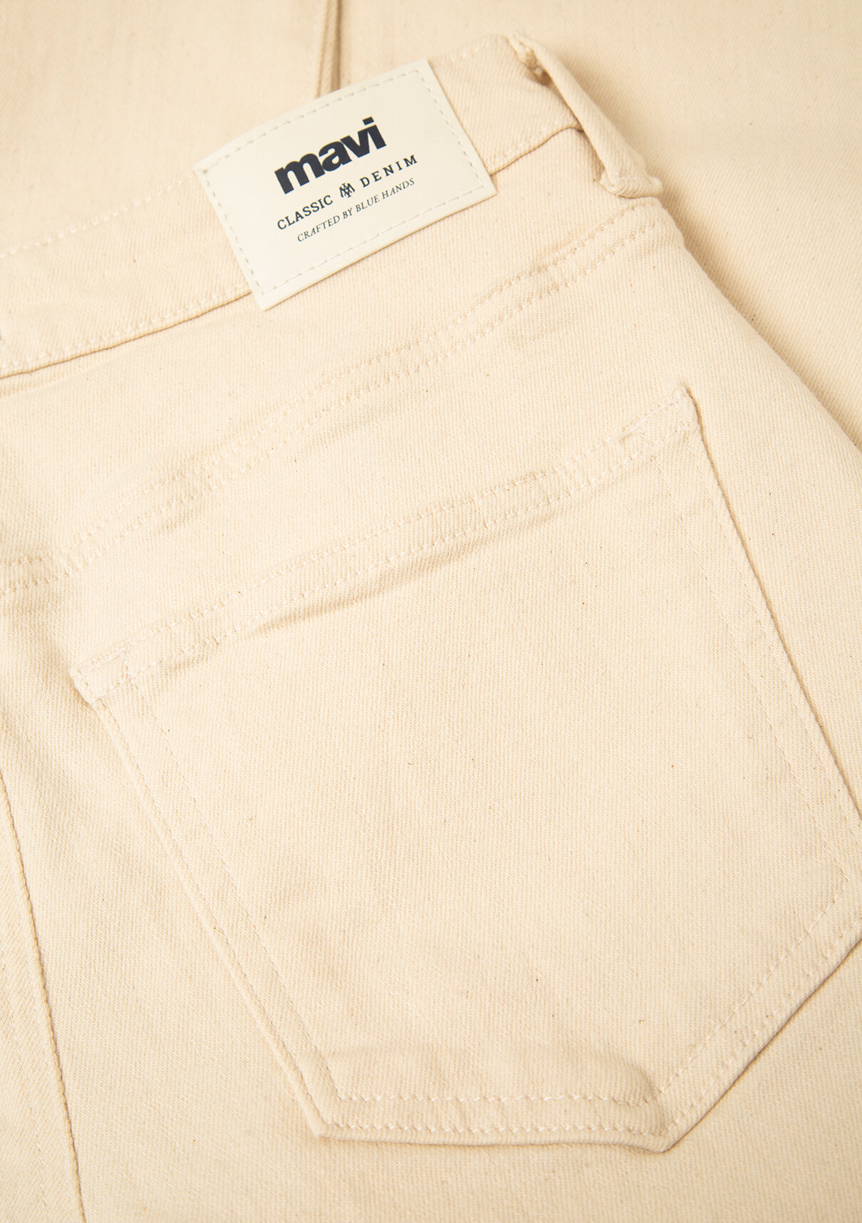 Mavi New York Classic Denim Ekru Jean Pantolon görsel 5
