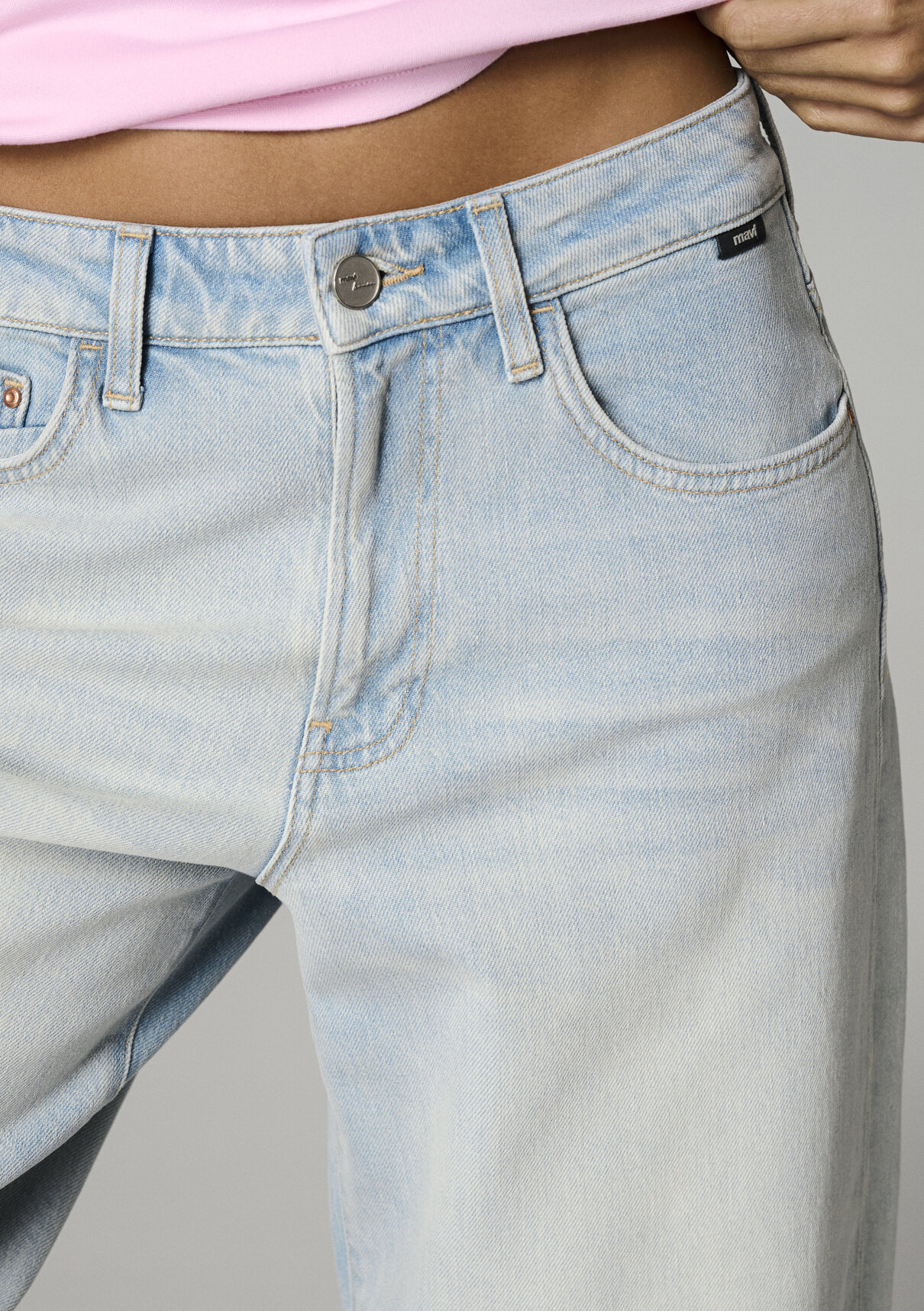 Mavi Iconic Puslu Açık Mavi Jean Pantolon görsel 8