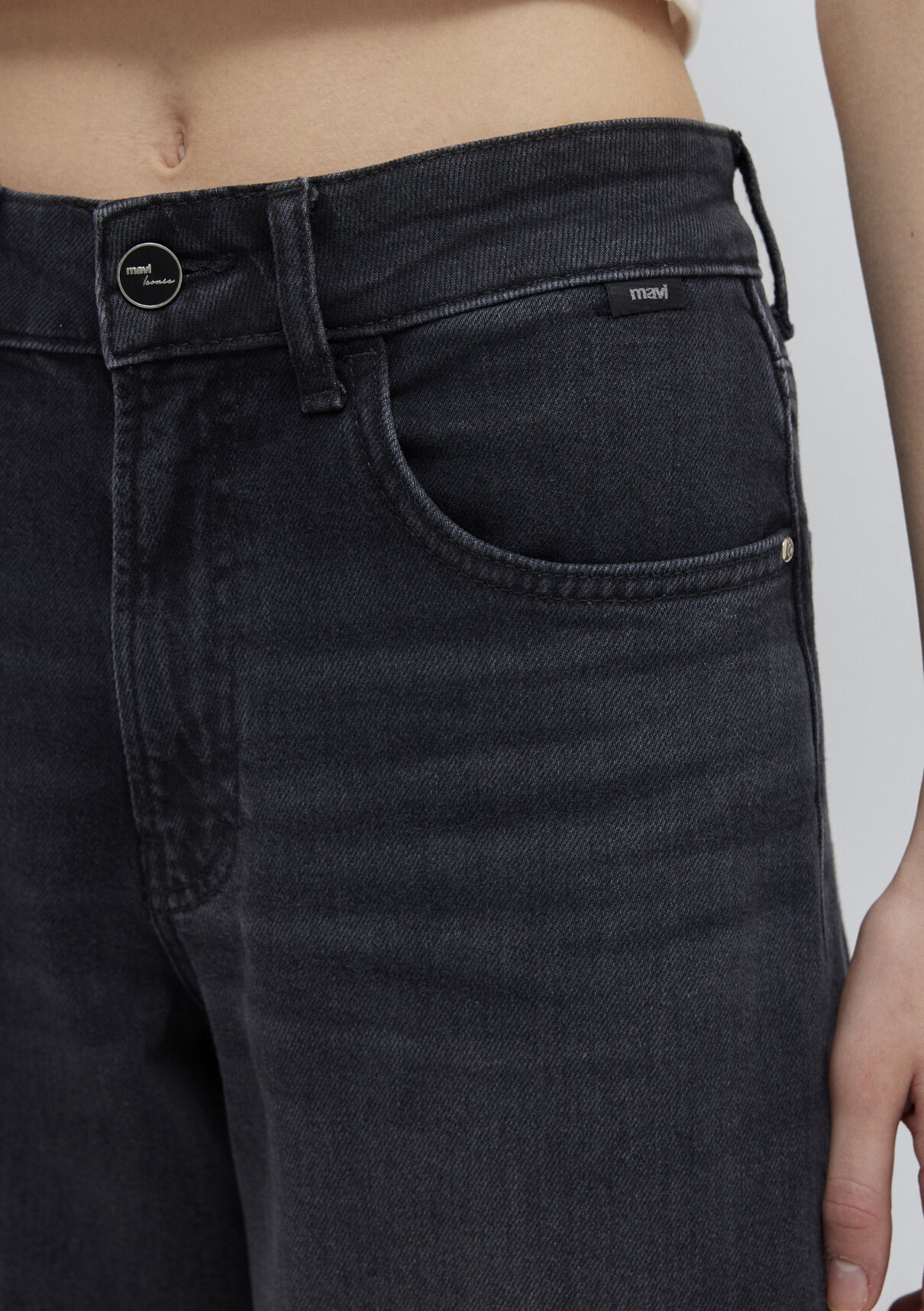 Mavi Iconic Antrasit Jean Pantolon görsel 7