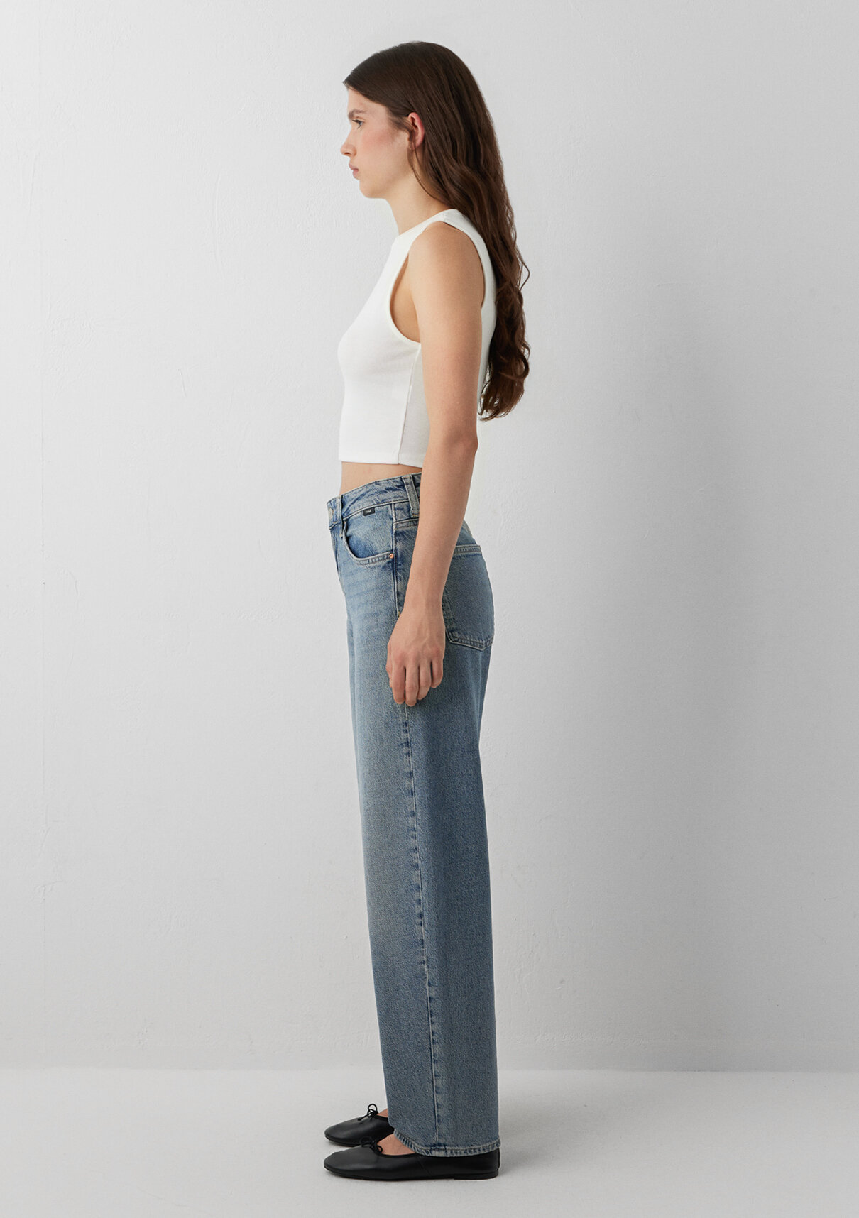 Mavi Iconic Puslu Indigo Mavisi Jean Pantolon görsel 4
