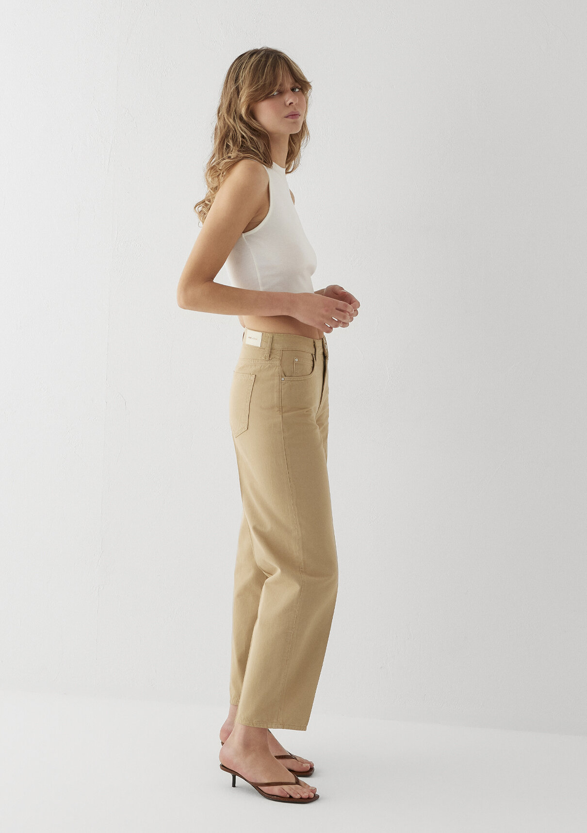 Mavi Tiya Mavi Edition Camel Gabardin Pantolon görsel 3