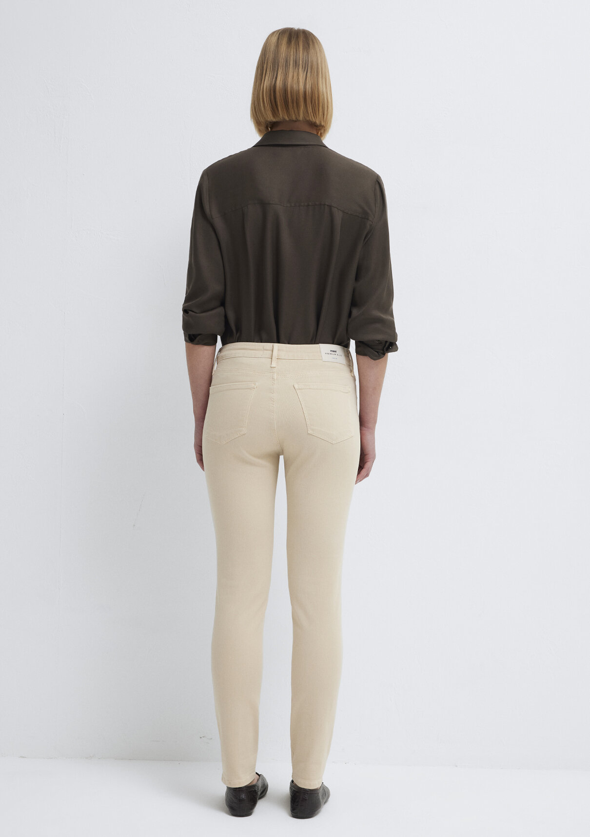 Mavi Ada Mavi Premium Krem Gabardin Pantolon görsel 5
