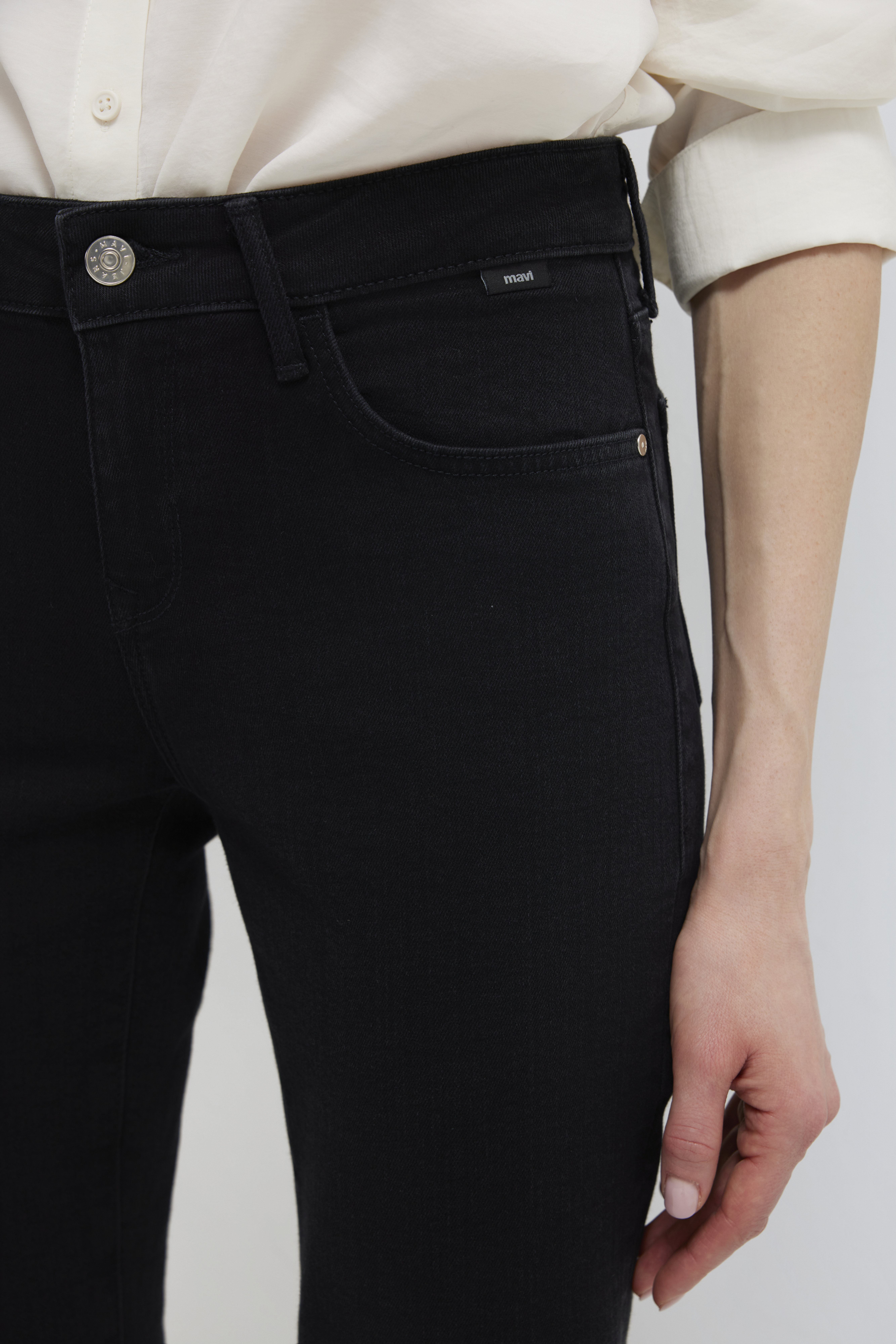 Mavi Everyday Puslu Antrasit Jean Pantolon görsel 6