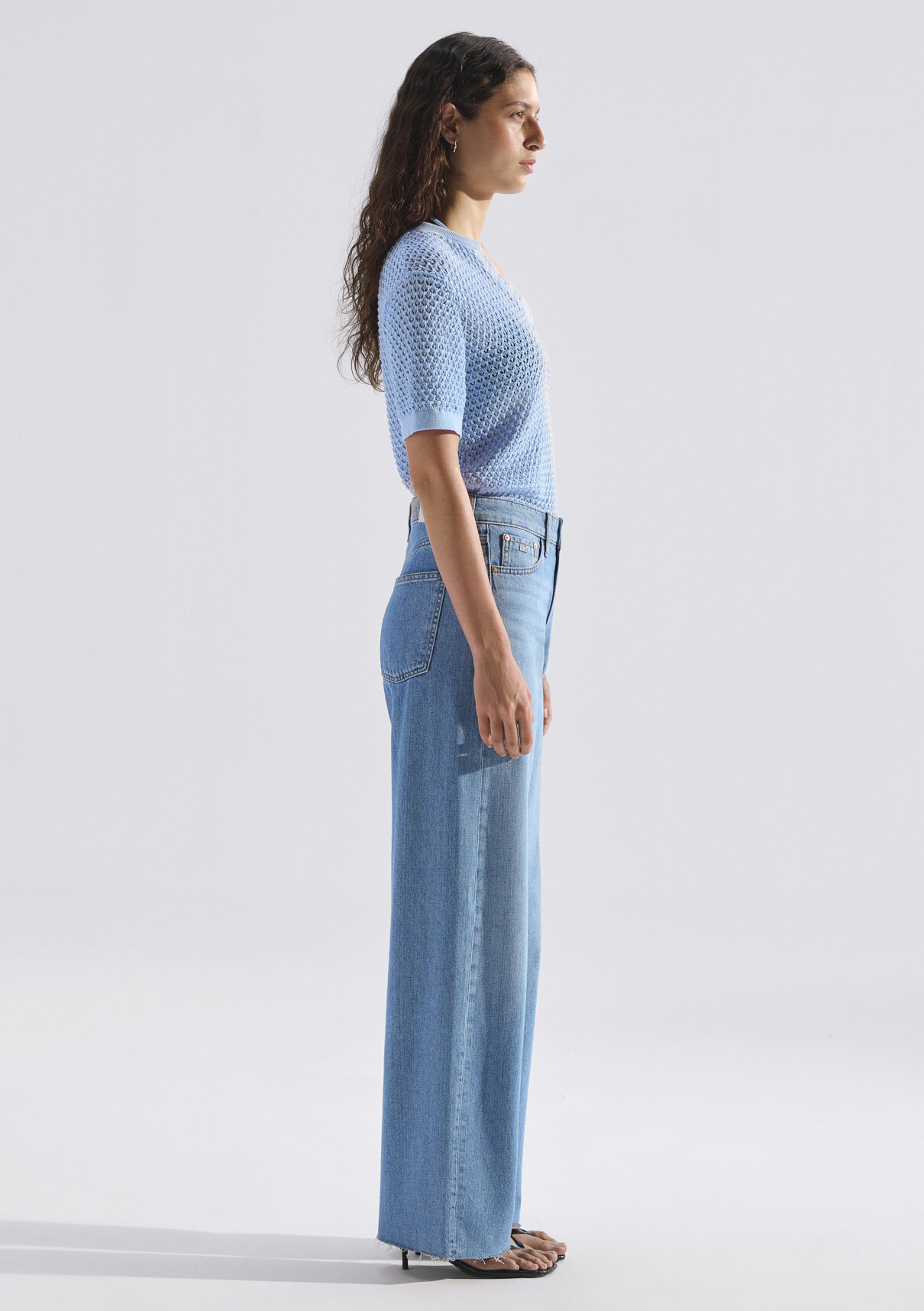 Mavi Classic Denim Puslu Açık Mavi Jean Pantolon görsel 8