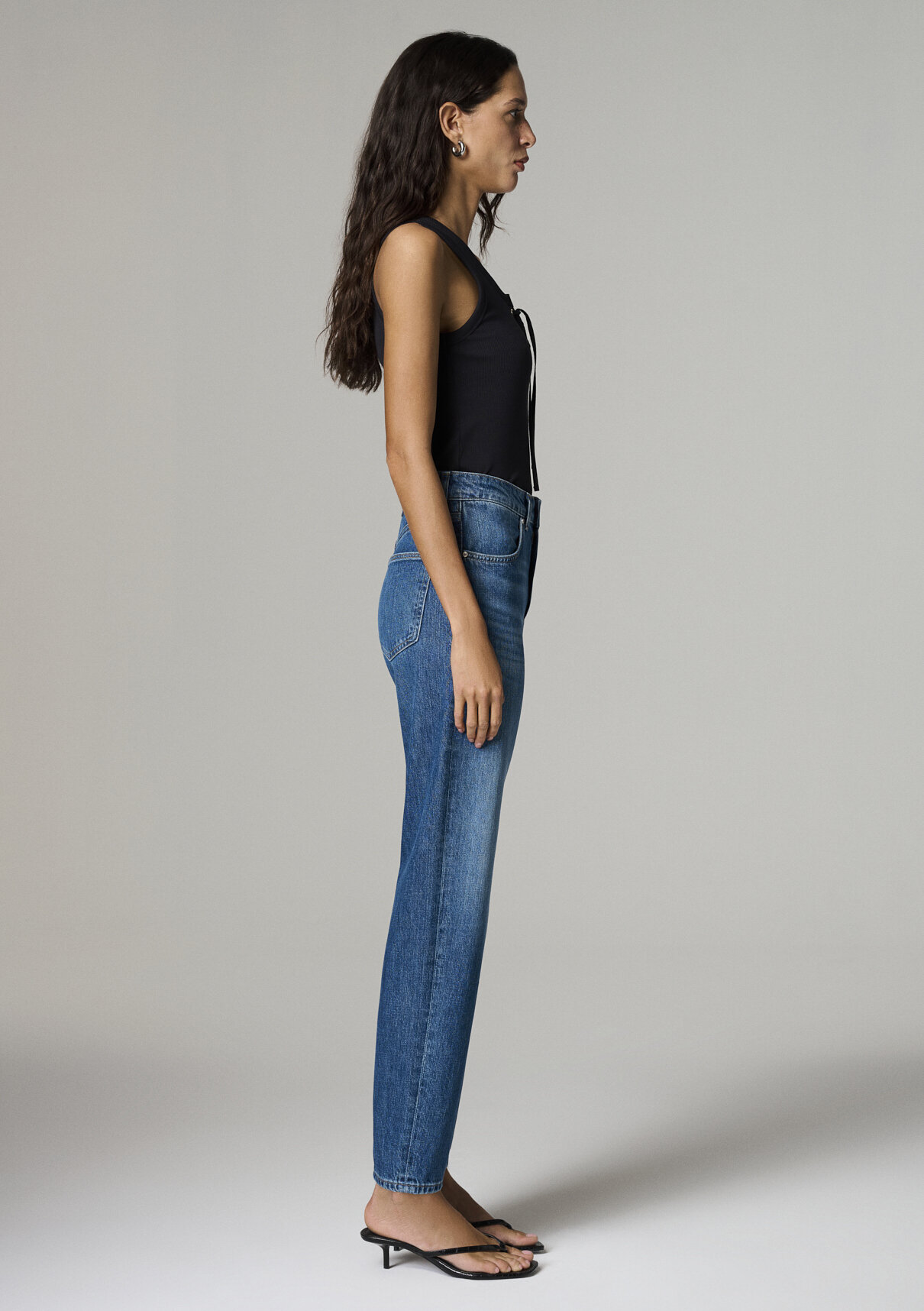 Mavi Vintage Indigo Mavisi Jean Pantolon görsel 5