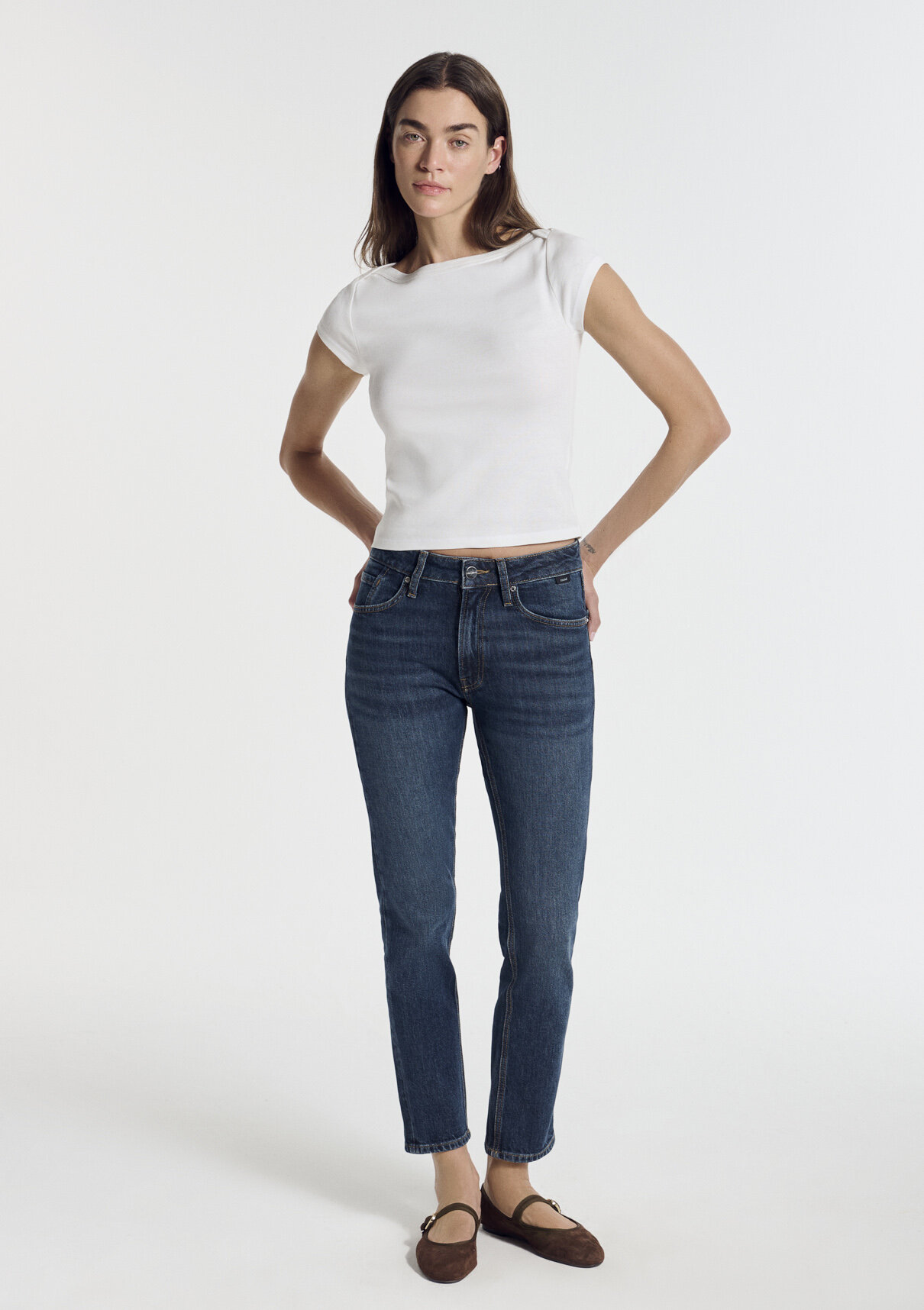Mavi Premium Blue Gölgeli Koyu Mavi Jean Pantolon