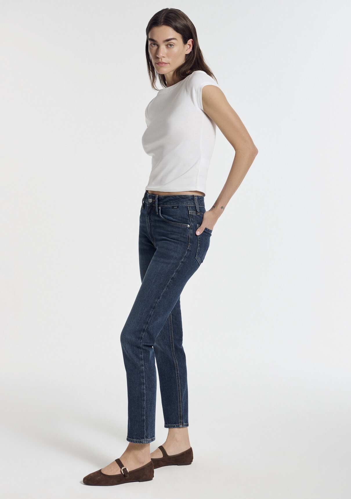 Mavi Premium Blue Gölgeli Koyu Mavi Jean Pantolon görsel 2
