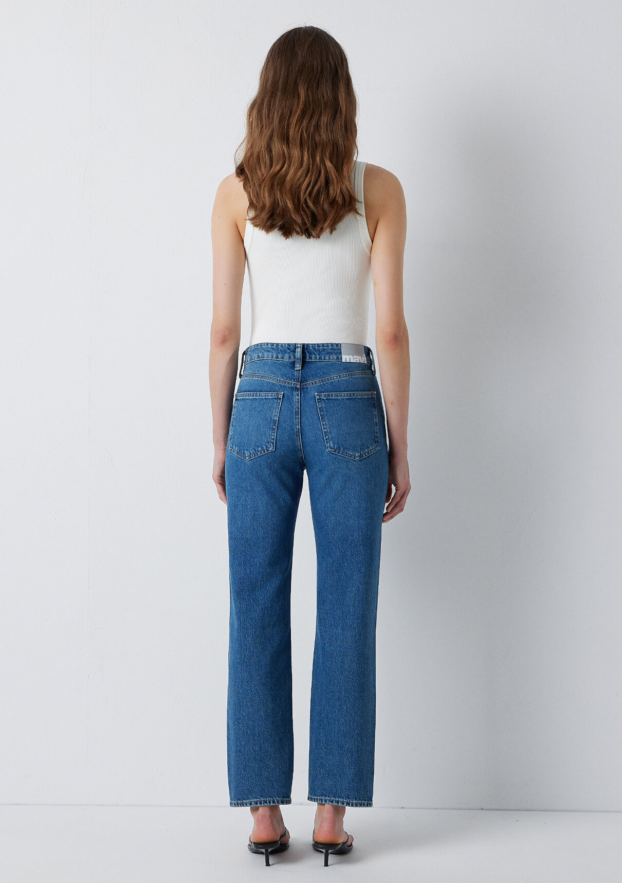 Mavi Iconic Puslu Indigo Mavisi Jean Pantolon görsel 5