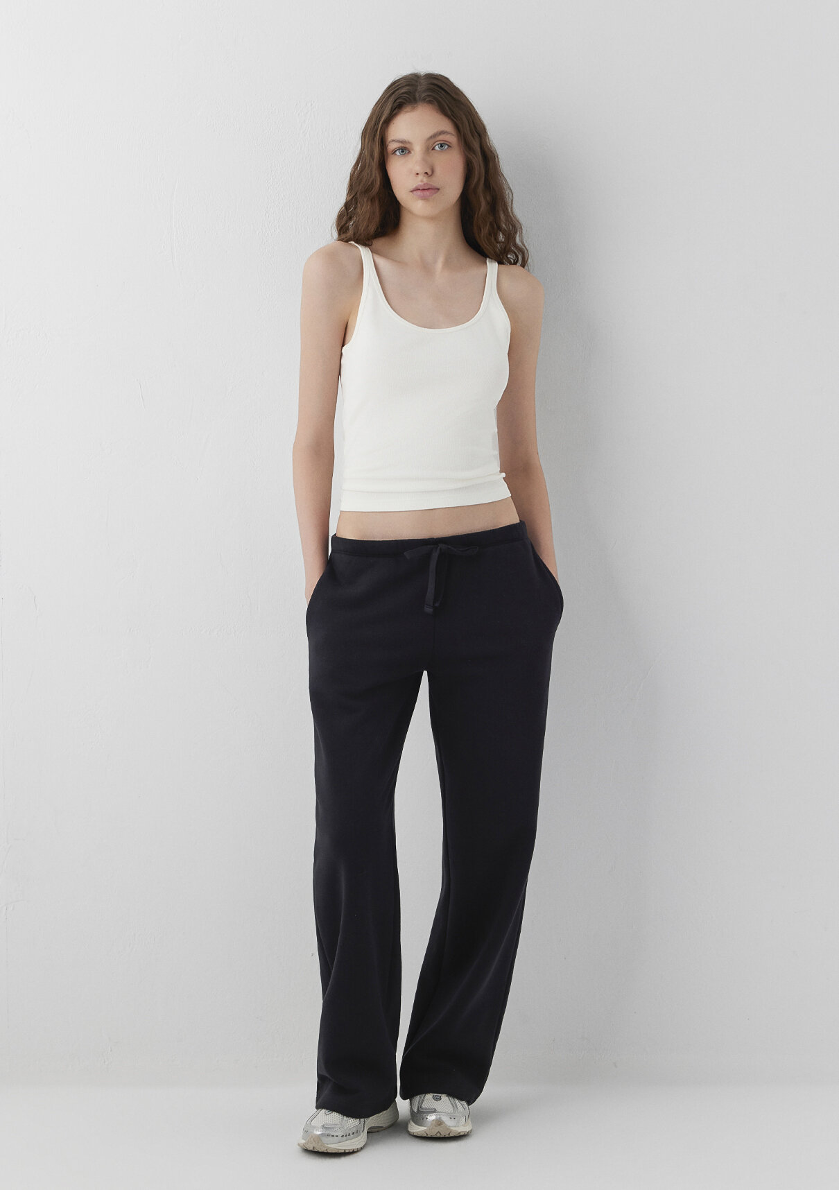 Mavi Siyah Basic Pantolon