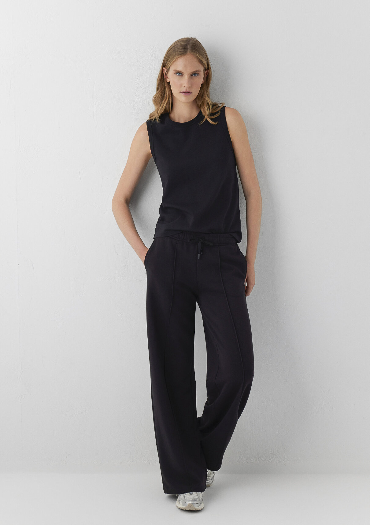 Mavi Siyah Basic Pantolon