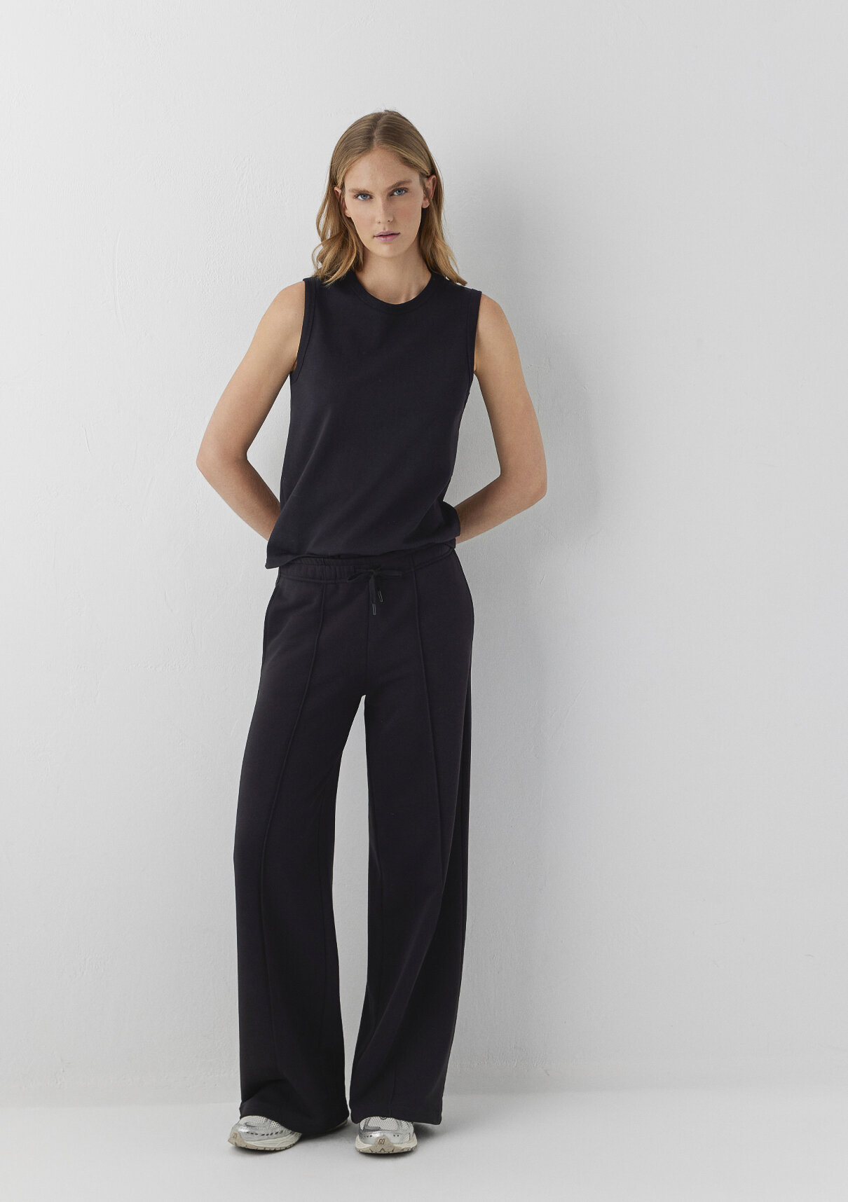 Mavi Siyah Basic Pantolon görsel 2