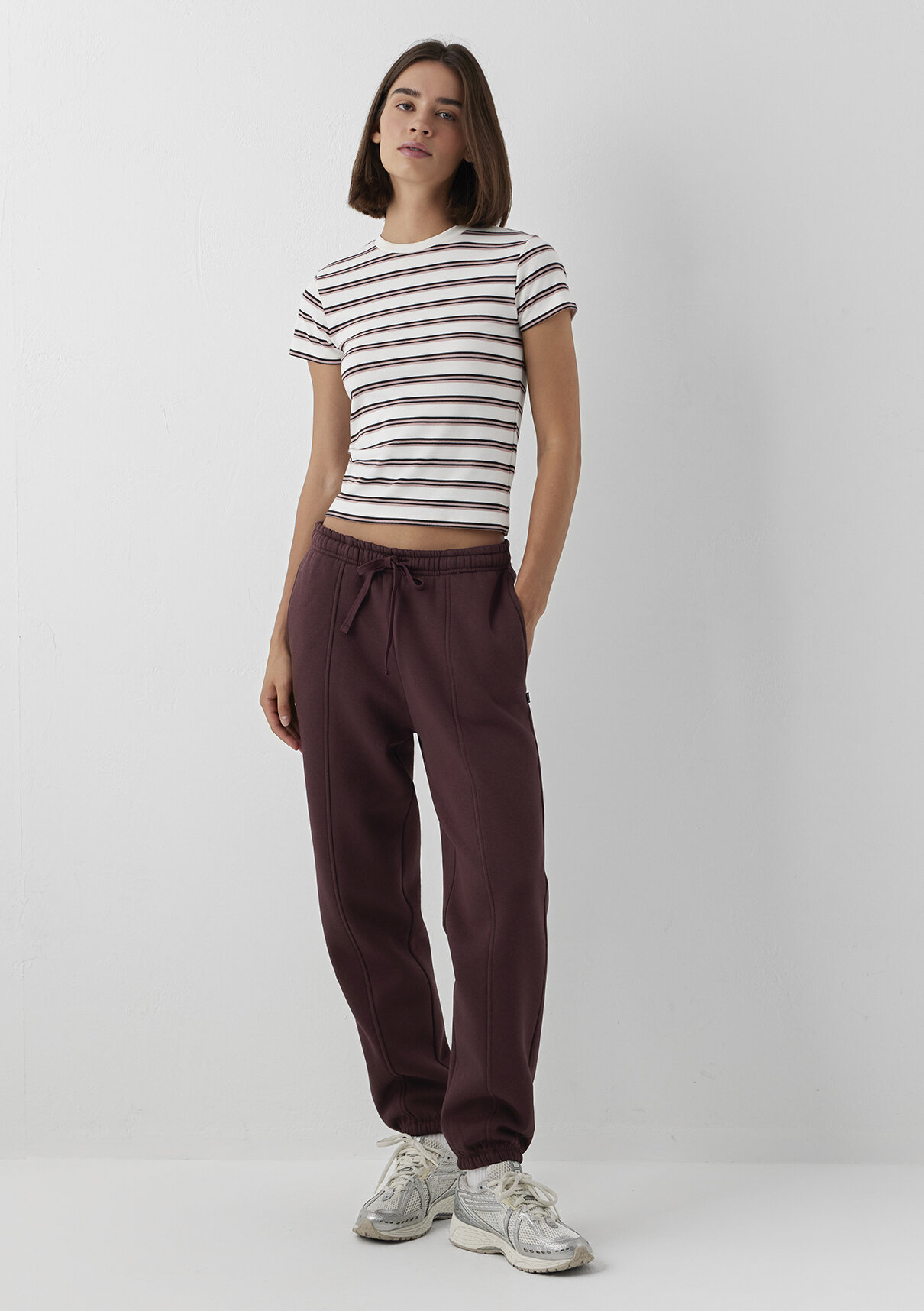 Mavi Basic Bordo Eşofman Altı