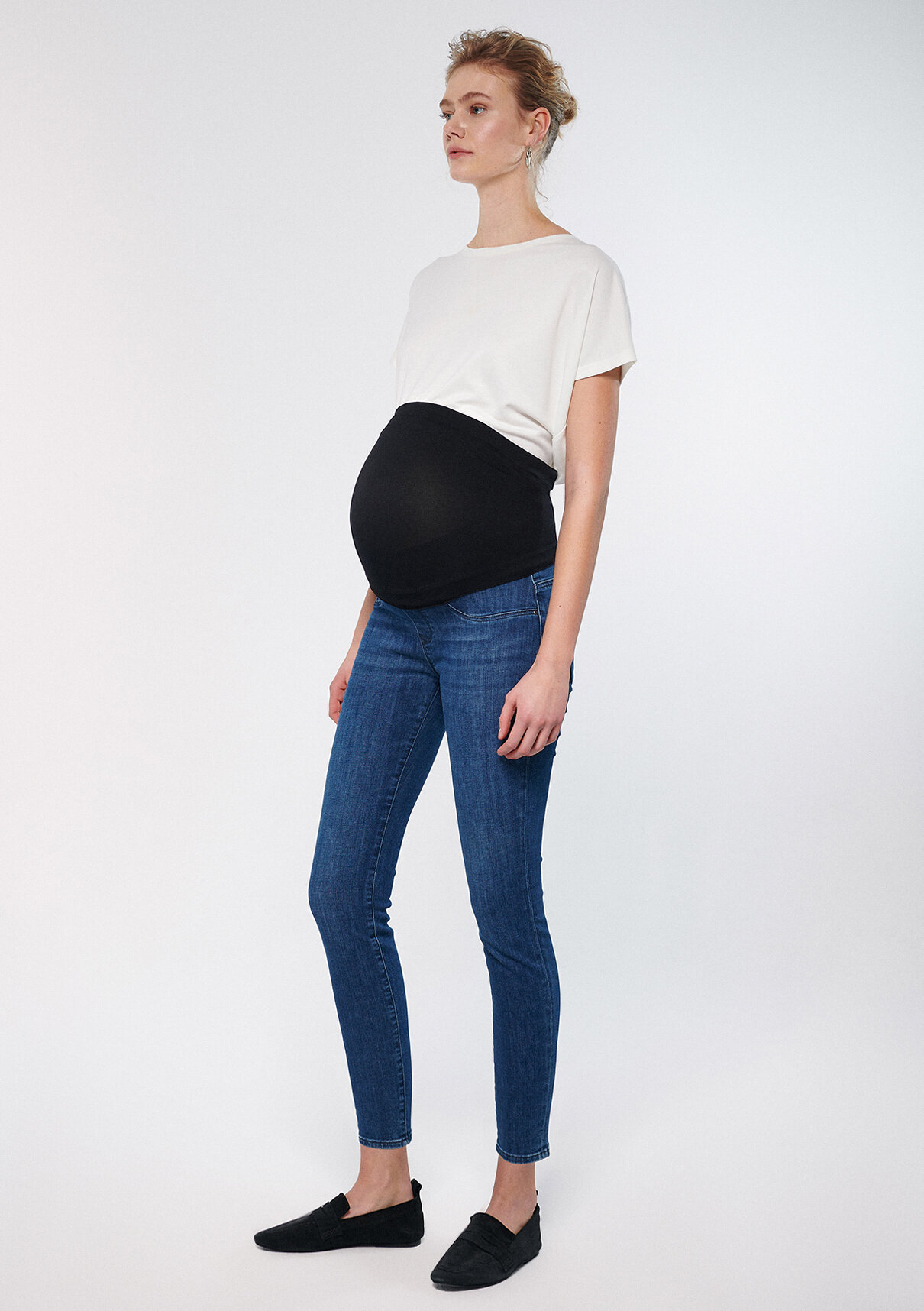 Mavi Hamile Indigo Mavisi Jean Pantolon görsel 3
