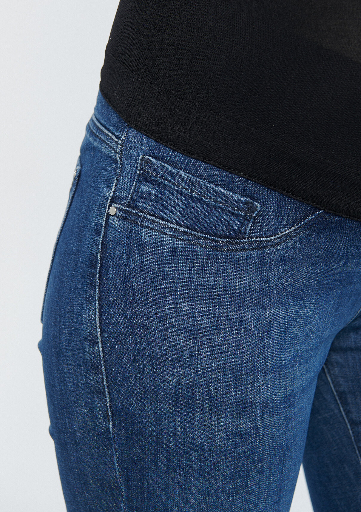 Mavi Hamile Indigo Mavisi Jean Pantolon görsel 6
