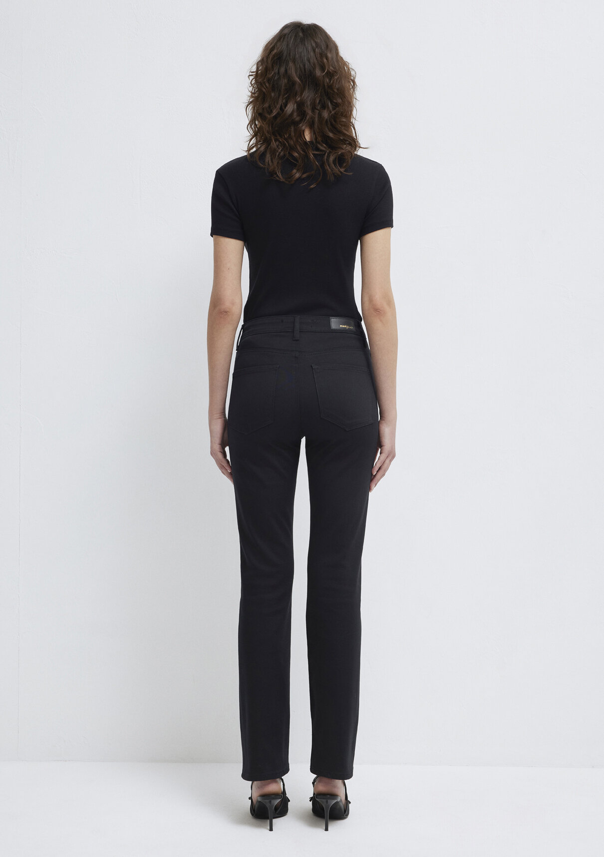 Mavi Gold Shape Siyah Jean Pantolon görsel 5