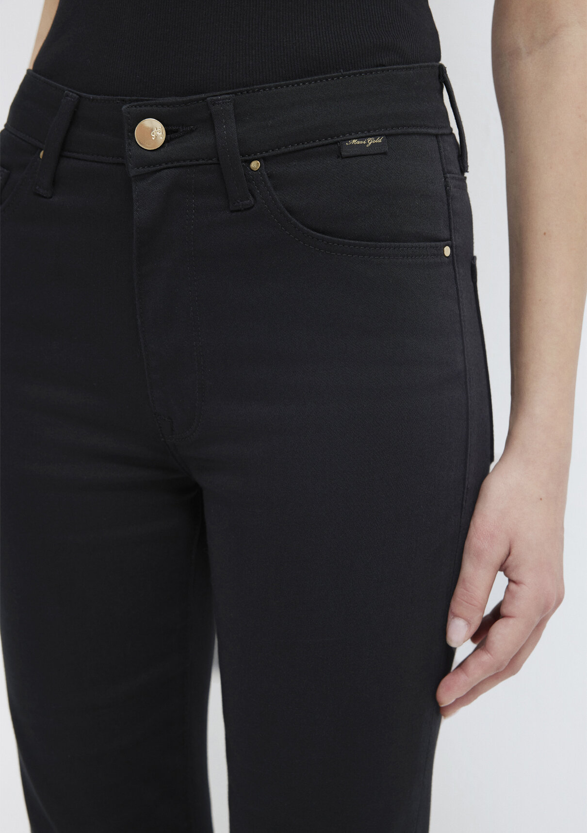 Mavi Gold Shape Siyah Jean Pantolon görsel 6
