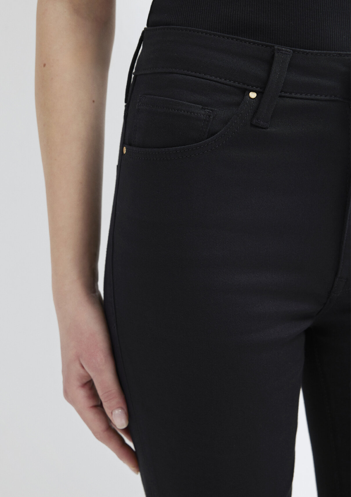 Mavi Gold Shape Siyah Jean Pantolon görsel 7