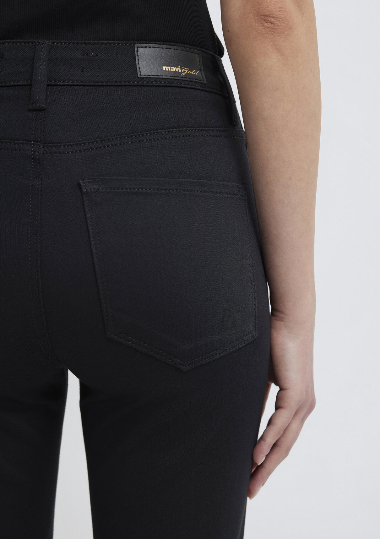 Mavi Gold Shape Siyah Jean Pantolon görsel 8