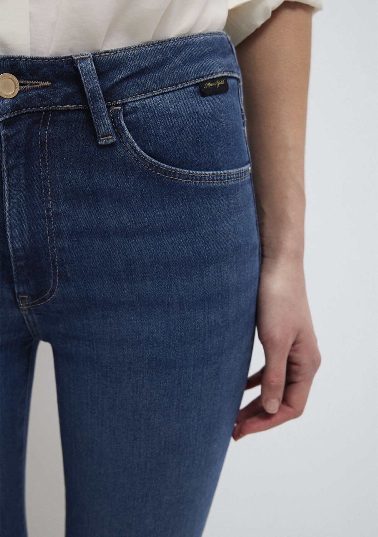 Mavi Gold Premium Gölgeli Koyu Mavi Jean Pantolon görsel 6