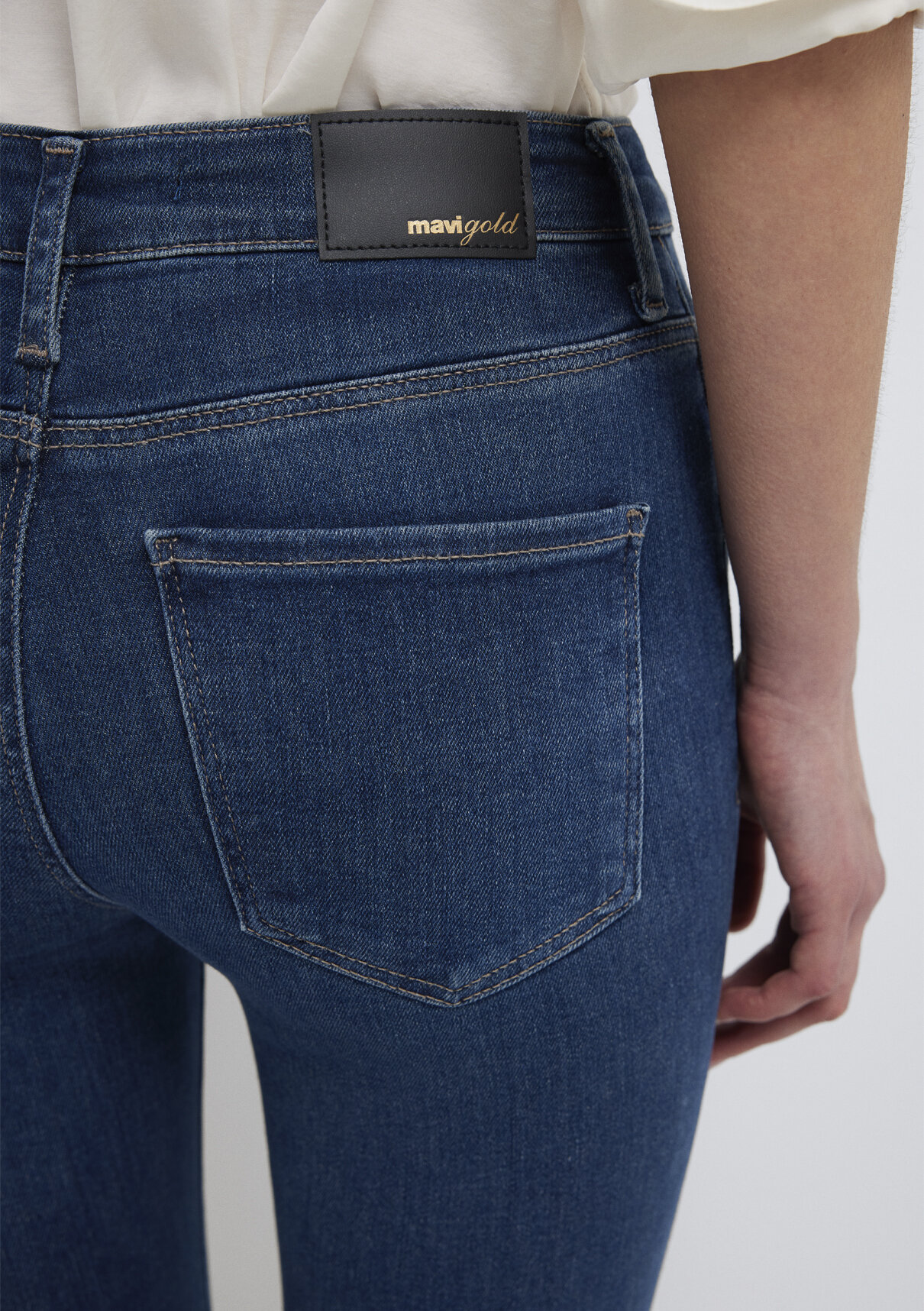 Mavi Gold Premium Gölgeli Koyu Mavi Jean Pantolon görsel 8