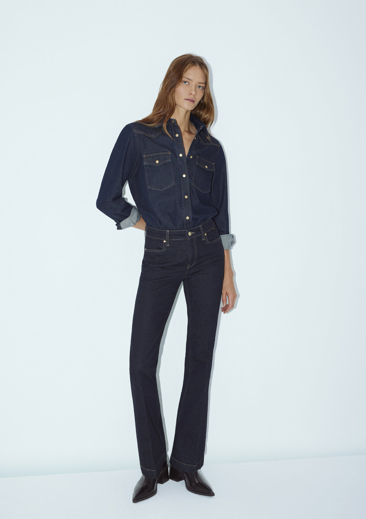 Mavi Gold Premium Rinse Jean Pantolon görsel 2