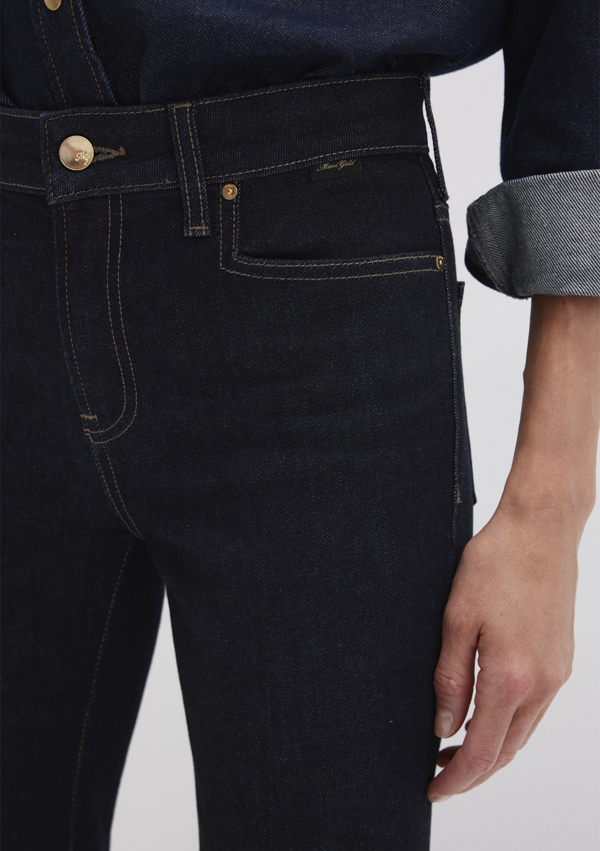Mavi Gold Premium Rinse Jean Pantolon görsel 5